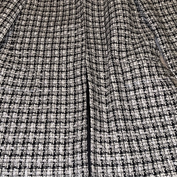 NEW Calvin Klein Petite Open Front Tweed Jacket - Picture 4 of 11